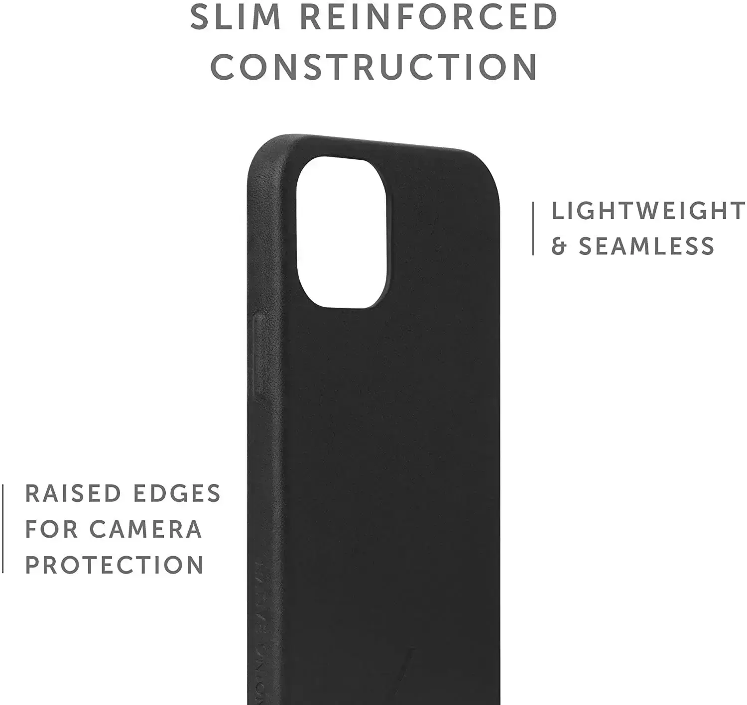Чохол Native Union Clic Classic Case for iPhone 12 Pro Max - Black (CCLAS-BLK-NP20L)